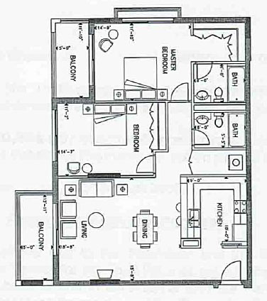 Layout of Apartment