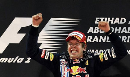 Vettel Wins Abu Dhabi Formula 1