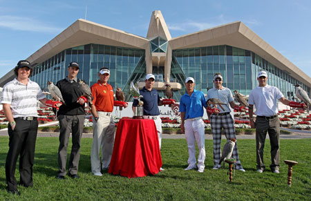 Line-up for the Abu Dhabi Golf Championship