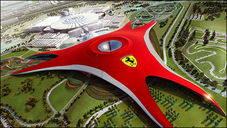 Ferrari Park in Yas Island