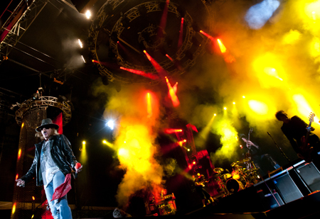 Guns N’ Roses Rock Abu Dhabi