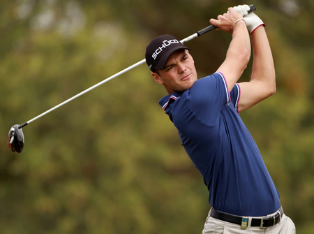 Martin Kaymer on Day 2 of HBSC Abu Dhabi Golf Championship