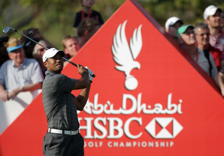 Tiger Leads on Day 3