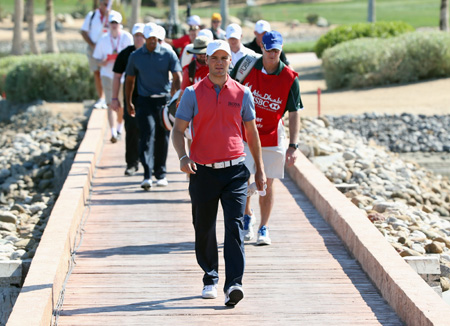 Kaymer at the HSBC Golf Championship