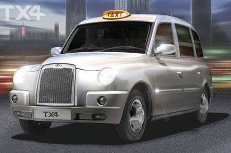 London Taxi in Abu Dhabi