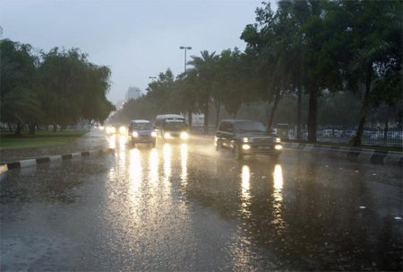 Floods in Abu Dhabi srch