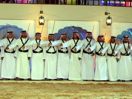 Traditional UAE dance sh