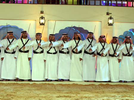 Traditional UAE dance sh