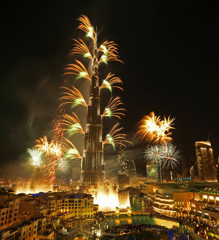 NYE Celebrations in Downtown Dubai