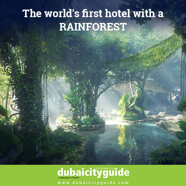 The world’s first hotel with a RAINFOREST 2