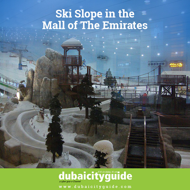 Ski Slope in the Mall of The Emirates