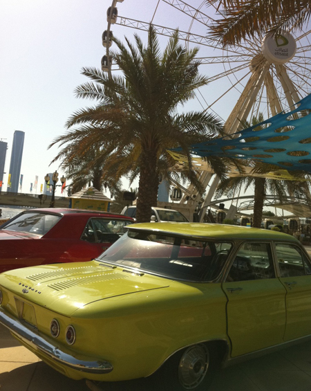 Al Qasba’s ’Vintage on Wheels’ classic car show