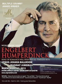 Engelbert Humperdinck Live in Dubai