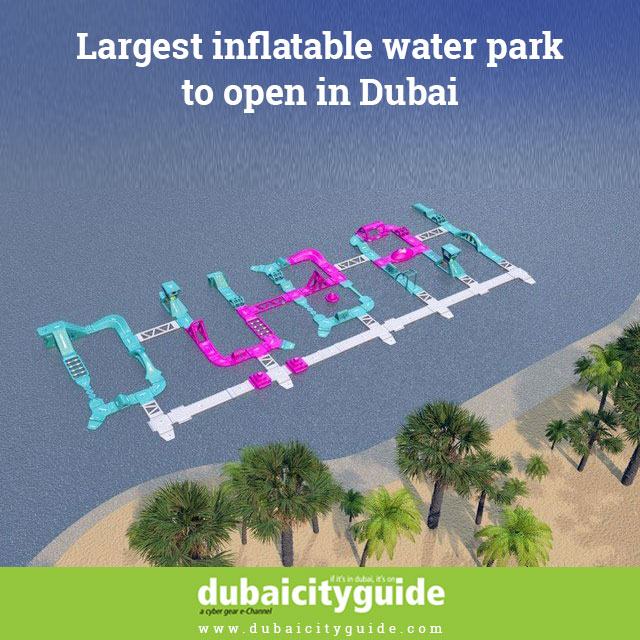 Largest Inflatable Water Park to open in Dubai 