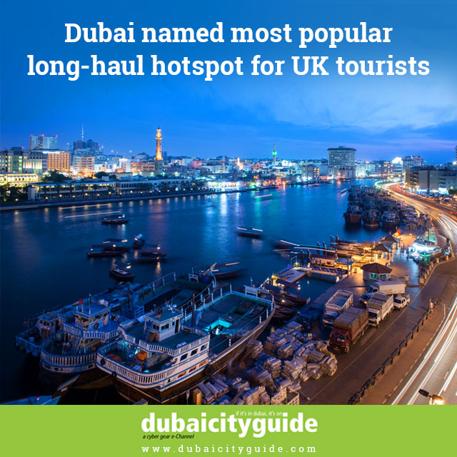 Most-popular long haul hotspot for UK tourists