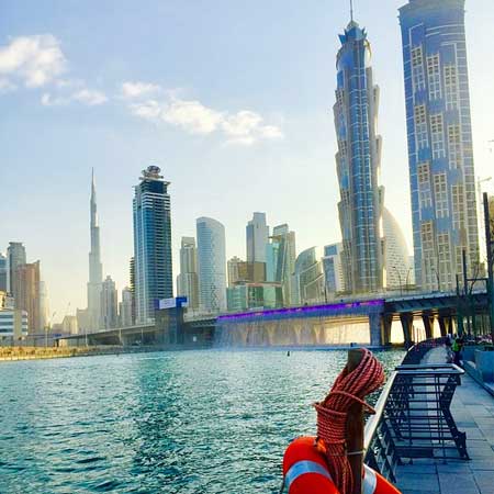 Dubai Canal Bridge