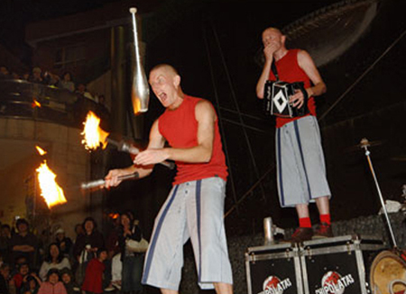 DSF performers @ Times Square