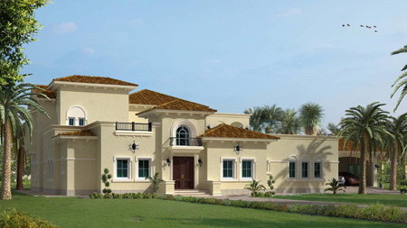 Luxury villa in Arabian Ranches